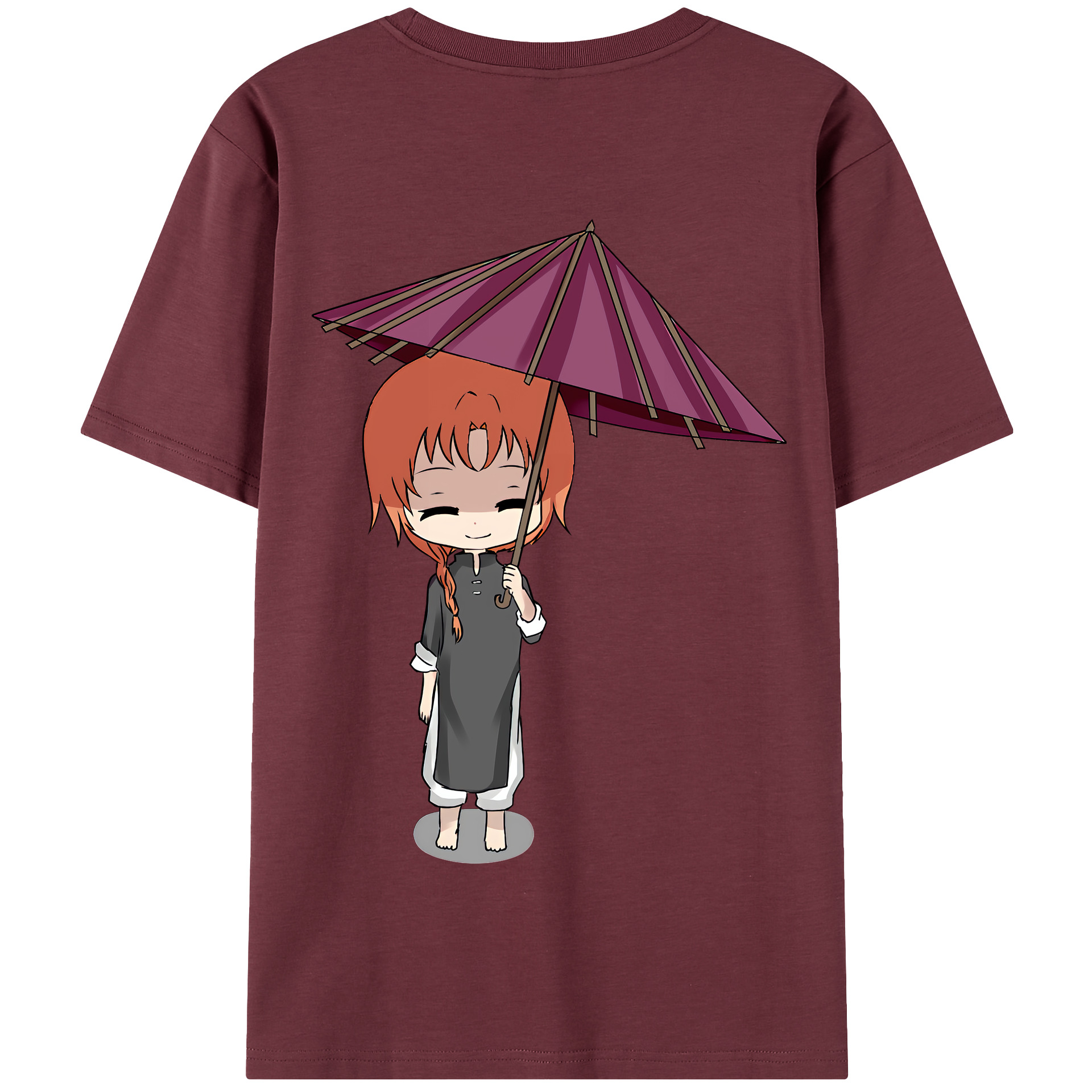 （画像用） ぎんたま 坂田銀時（さかたぎんとき） 神楽 志村新八（しむら しんぱち） GINTAMA Sakata Gintoki Kagura Shimura Shinpachi 綿100％半袖Tシャツ（背面プリント）